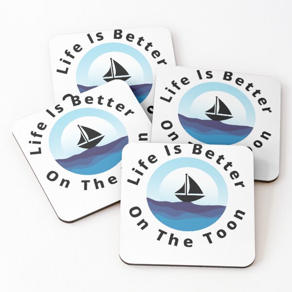 Item preview, Life Is Better On The Toon - Funny and Cute T-Shirts Quotes designed and sold by Designspot2020.