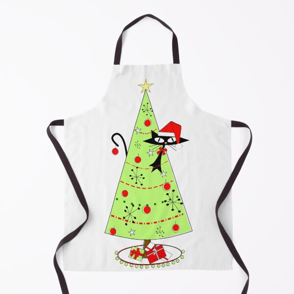 Item preview, Naughty Atomic Cat in a Christmas Tree designed and sold by BossAtomic.