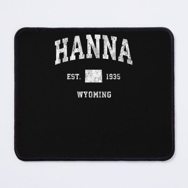 Item preview, Hanna Wyoming Wy Vintage Athletic Sports Design  designed and sold by charalphe.