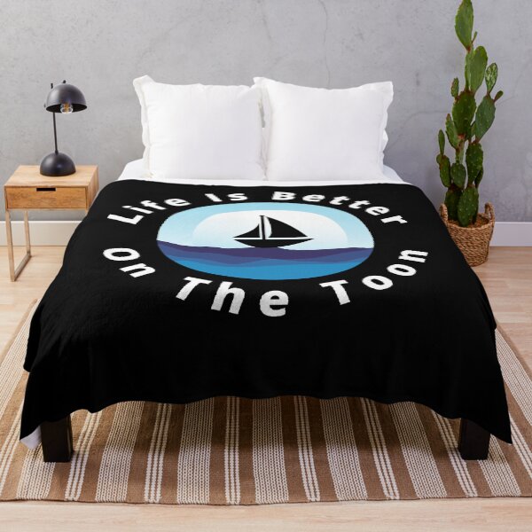 Item preview, Life Is Better On The Toon - Funny and Cute T-Shirts Quotes designed and sold by Designspot2020.