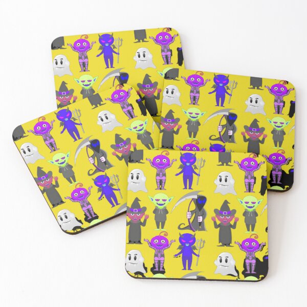 Item preview, Vintage Halloween Classic Monsters Pattern designed and sold by joseech.