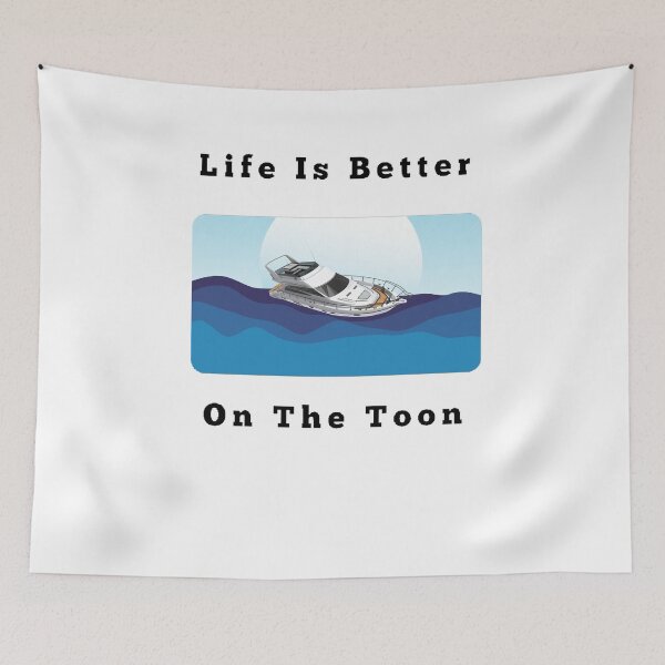 Item preview,  Life Is Better On The Toon - Funny and Cute T-Shirts Quotes designed and sold by Designspot2020.
