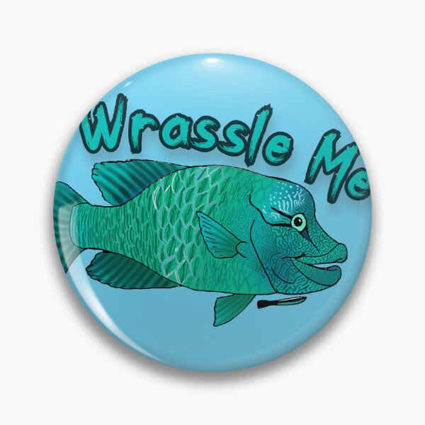 Item preview, "Wrassle me!" Maori Wrasse designed and sold by Skye Elizabeth  Carroll.