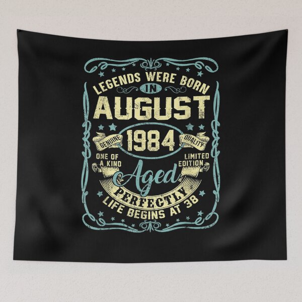 Item preview, August 1984 38th Birthday Gift 38 Year Old Men Women  designed and sold by charalphe.
