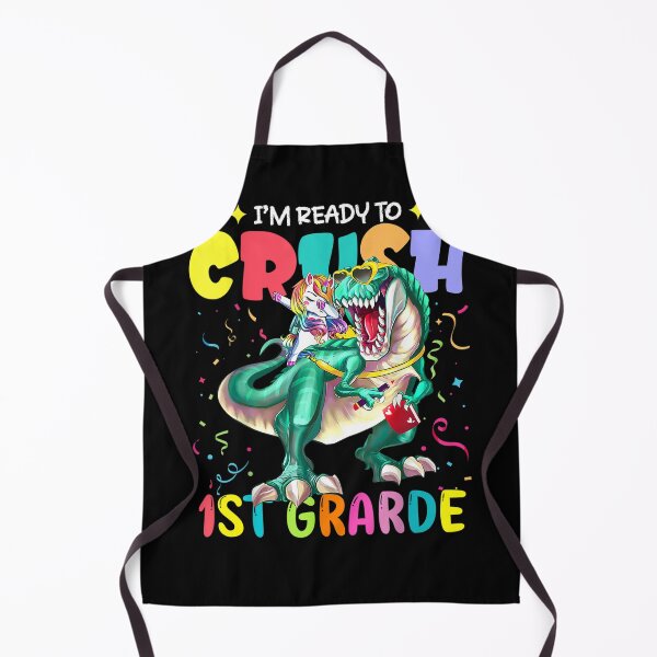 Item preview, I'm Ready To Crush 1st Grade Unicorn Dinosaur School designed and sold by charalphe.