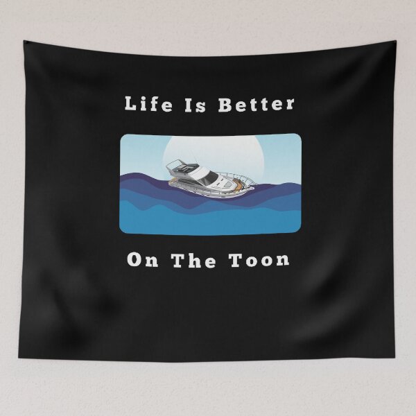 Item preview, Life Is Better On The Toon - Funny and Cute T-Shirts Quotes designed and sold by Designspot2020.