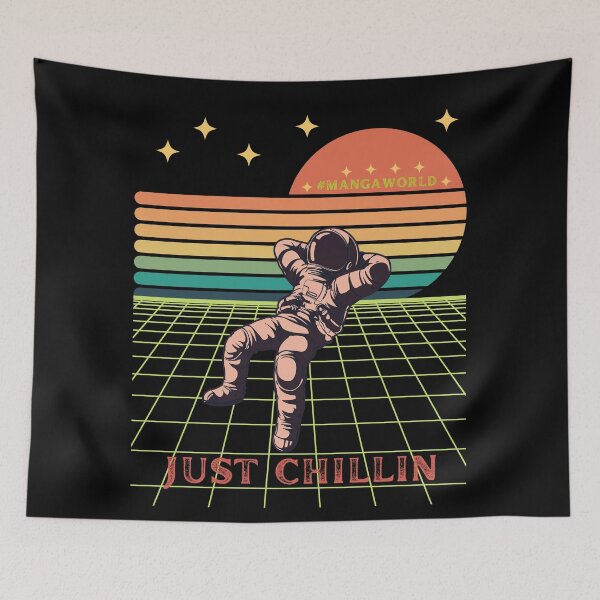 Item preview, Just Chillin Retro Illustration Digital Design designed and sold by mangaworldart.