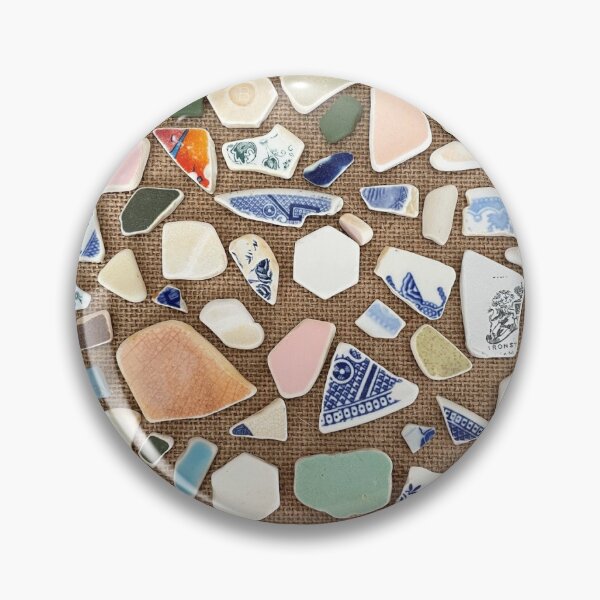 Item preview, Seaglass Pottery Shards  designed and sold by LeslieMac713.