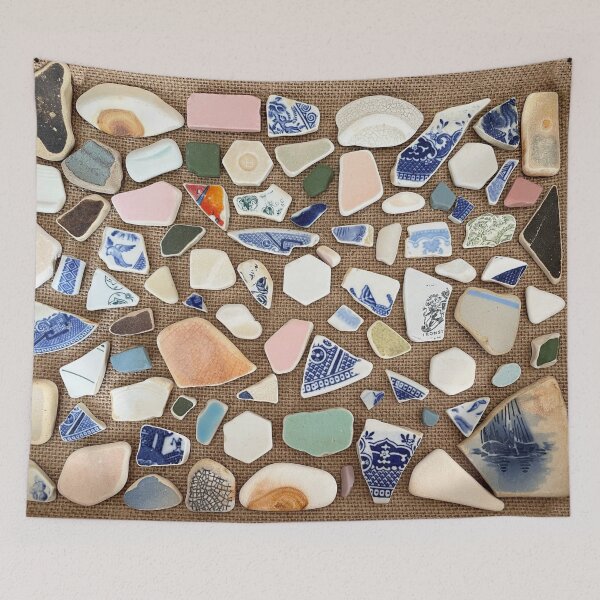 Item preview, Seaglass Pottery Shards  designed and sold by LeslieMac713.