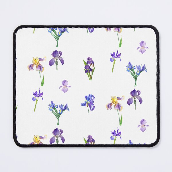 Item preview, Mixed Blue and Purple Iris Flowers designed and sold by silviaol.