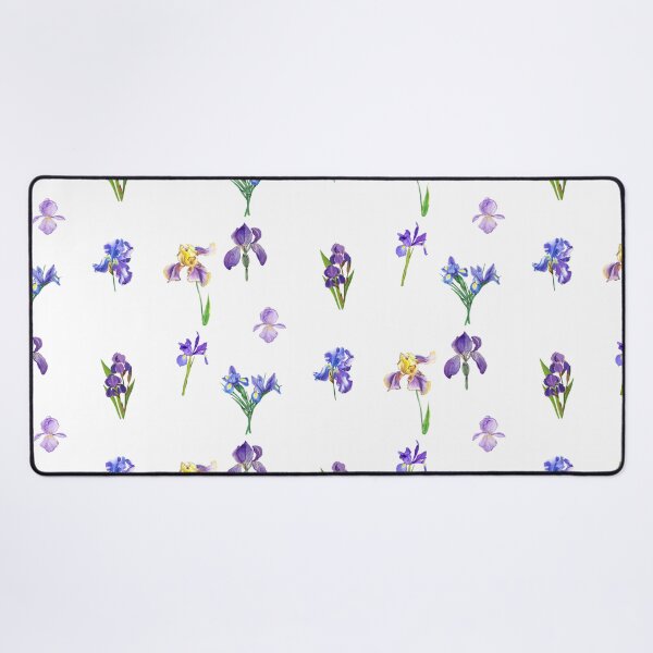 Item preview, Mixed Blue and Purple Iris Flowers designed and sold by silviaol.