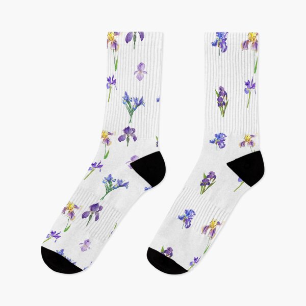Item preview, Mixed Blue and Purple Iris Flowers designed and sold by silviaol.