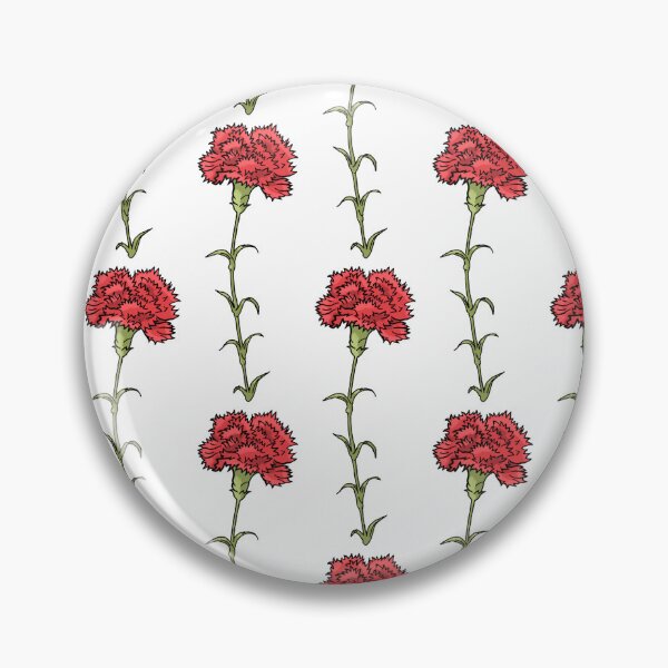 Item preview, January Birth Month Flower Сarnation Design designed and sold by Digi Artworks Store.
