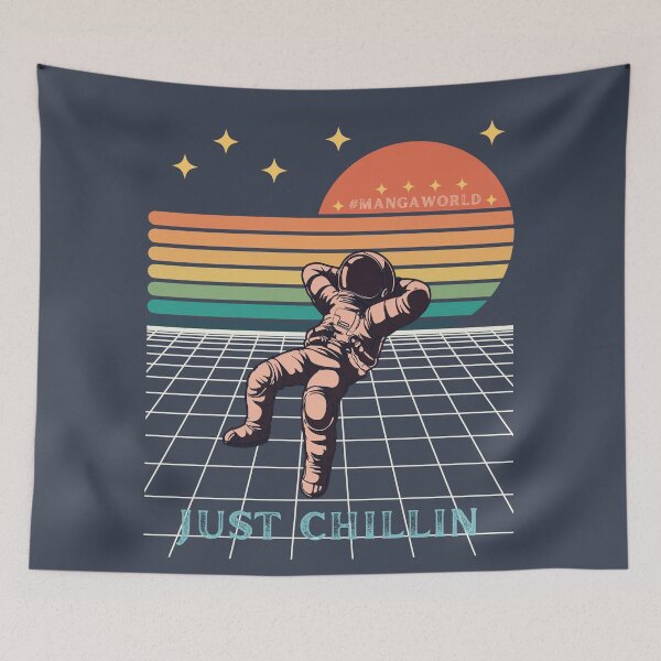 Item preview, Just Chillin Retro Illustration Digital Design V1 designed and sold by mangaworldart.