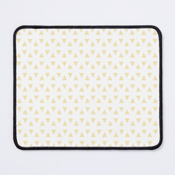 Item preview, Earthy Yellow Triangle Pattern designed and sold by Theokotos.