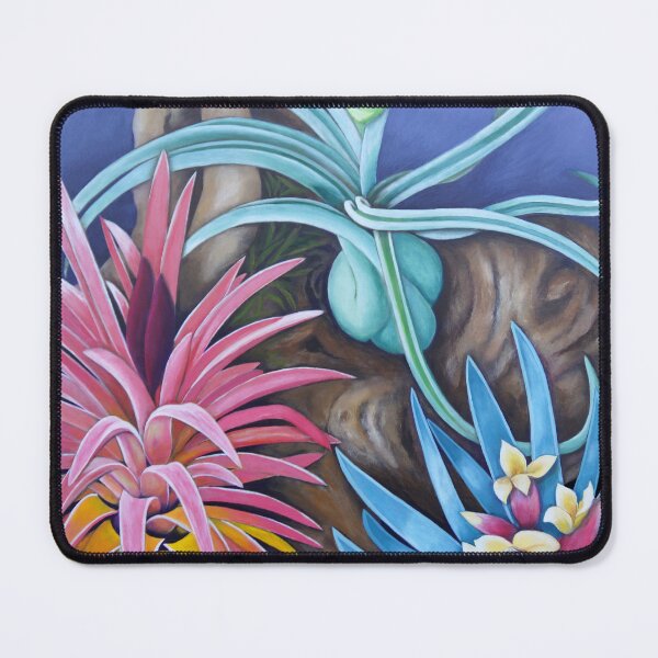 Item preview, Blue Banded Bee Bromeliads designed and sold by artbyelly.
