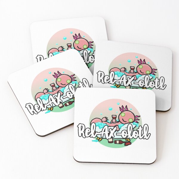 Item preview, Rel-ax-olotl  designed and sold by MoonShroomPrint.