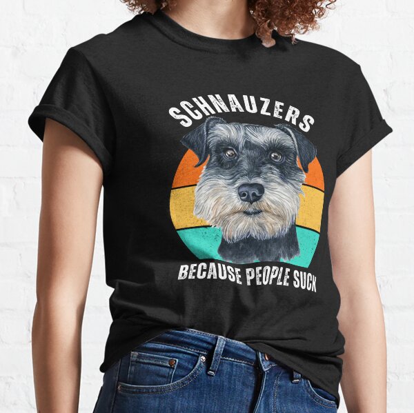 mother of schnauzers t shirt