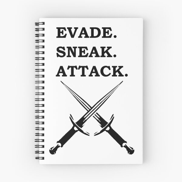 Item preview, EVADE SNEAK ATTACK ROGUE 5E RPG Class designed and sold by geekydesigner.