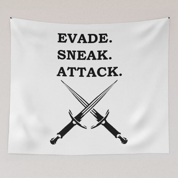 Item preview, EVADE SNEAK ATTACK ROGUE 5E RPG Class designed and sold by geekydesigner.