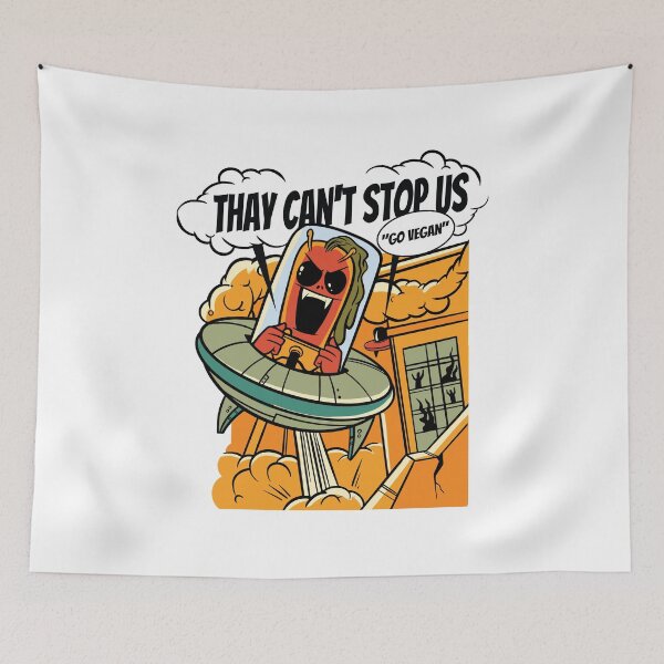 Item preview, "Go Vegan" Thay Can't Stop Us designed and sold by bennetthuskers.