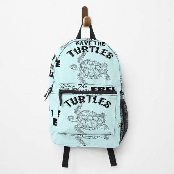 Item preview, Save the turtles keep the sea plastic free shirts, Save the turtles keep the sea plastic free masks, Save the turtles keep the sea plastic free stickers designed and sold by Poussyarts.