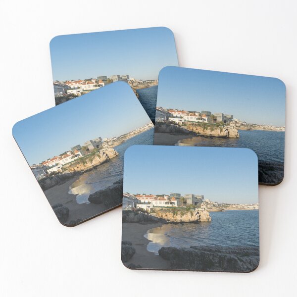 Item preview, Cascais Gold - Soft Sunset Glow at Queens Beach designed and sold by Georgia Mizuleva.