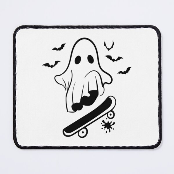 Item preview, Ghost Skateboard Funny Halloween Costume Funny Skateboarding designed and sold by Jackwidforss.