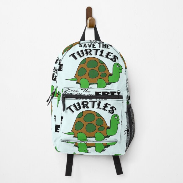 Item preview, Save the turtles keep the sea plastic free shirts, Save the turtles keep the sea plastic free masks, Save the turtles keep the sea plastic free stickers designed and sold by Poussyarts.
