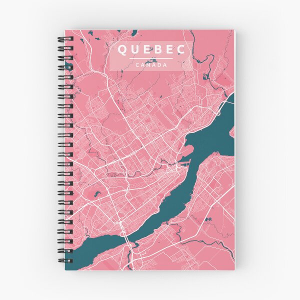 Item preview, Quebec city color map designed and sold by Jeanredhood.