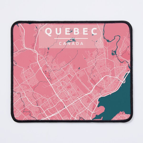 Item preview, Quebec city color map designed and sold by Jeanredhood.
