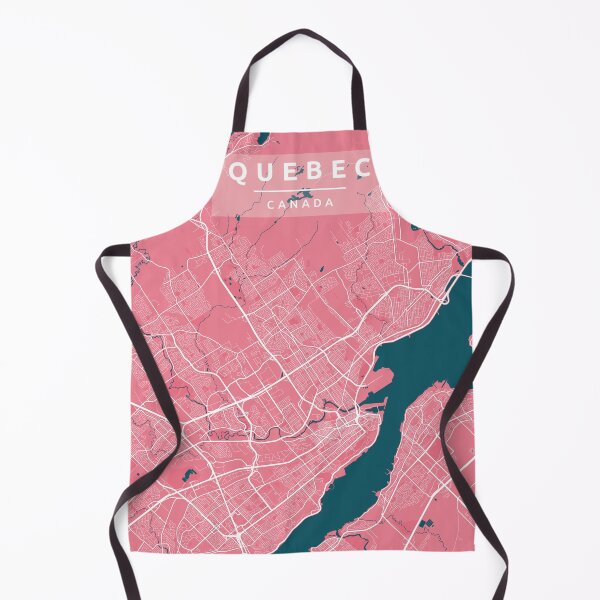 Item preview, Quebec city color map designed and sold by Jeanredhood.