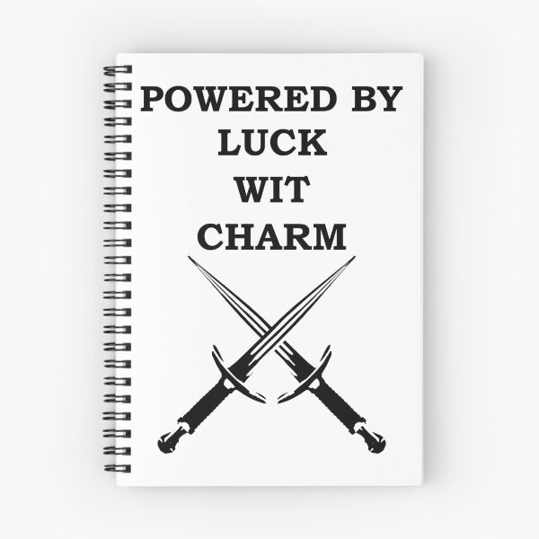 Item preview, POWERED BY LUCK WIT CHARM ROGUE 5E RPG Class designed and sold by geekydesigner.