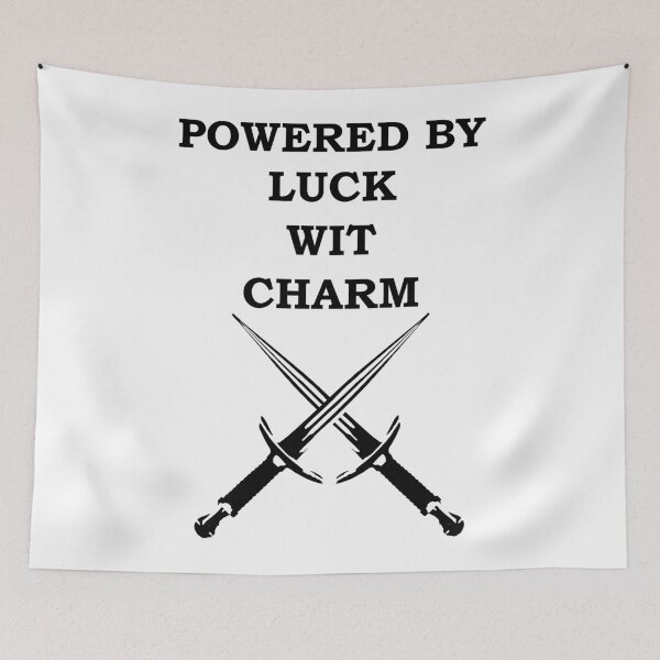 Item preview, POWERED BY LUCK WIT CHARM ROGUE 5E RPG Class designed and sold by geekydesigner.