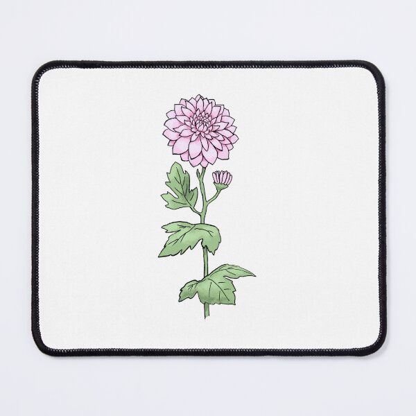 Item preview, Pink Chrysanthemum Flower - Birth Month Flower  designed and sold by Digi Artworks Store.