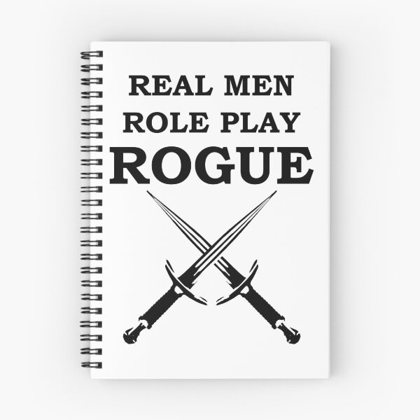Item preview, REAL MEN ROLE PLAY ROGUE RPG 5E Meme Class designed and sold by geekydesigner.