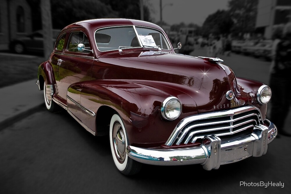 "1948 Oldsmobile Sport Coupe" by PhotosByHealy | Redbubble