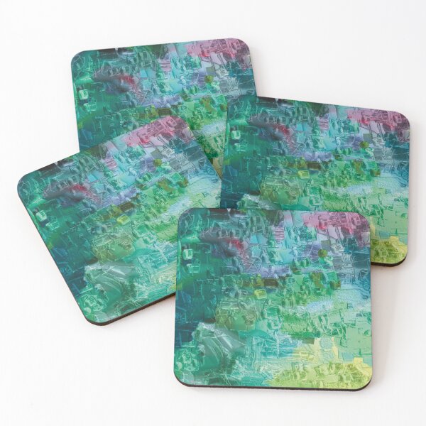 Item preview, Rainbow Paint Splotches  designed and sold by KatPaints.