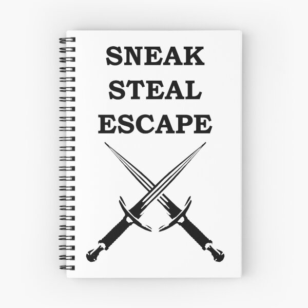 Item preview, SNEAK STEAL ESCAPE ROGUE 5E RPG Meme Class designed and sold by geekydesigner.