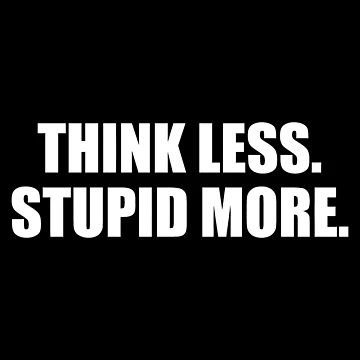 Artwork thumbnail, Think Less by gegery34