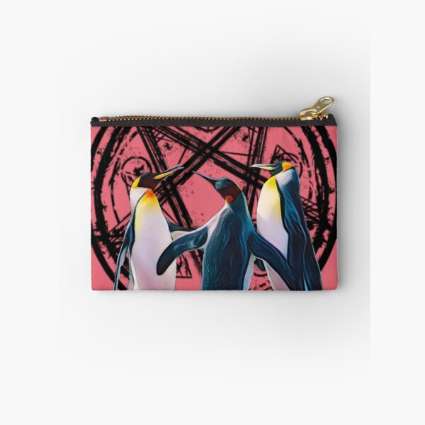Item preview, pentagram penguins  designed and sold by RetroPalmTree.