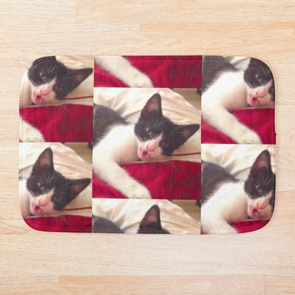 Item preview, Gatito blanco y negro designed and sold by GingerCatCo.