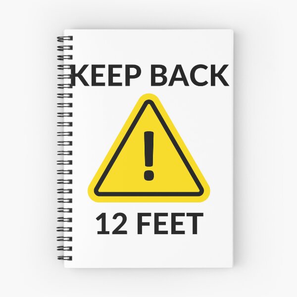 Item preview, Keep back 12 feet designed and sold by Rickido.