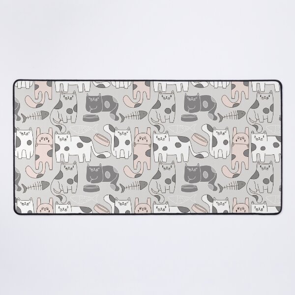 Item preview, Cats Patter Print by Zouzounio Art designed and sold by zouzounioart.