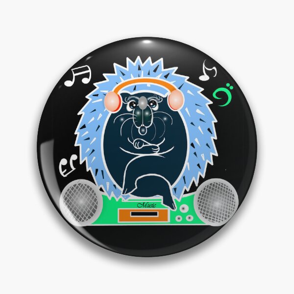 Item preview, Hedgehog(invert colors ) - Listen to the music  designed and sold by Shirley cute art .