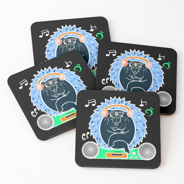 Item preview, Hedgehog(invert colors ) - Listen to the music  designed and sold by Shirley cute art .