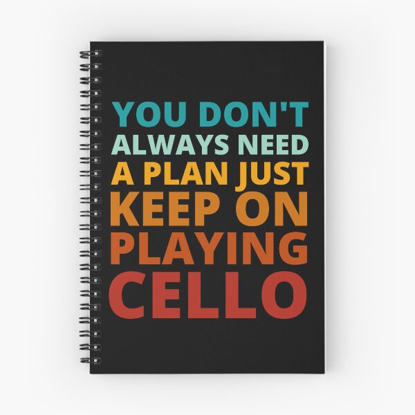 Item preview, You Don't Always Need a Plan Just Keep on Playing Cello designed and sold by Crafty-Mornings.