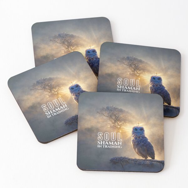 Item preview, White Atlantean Owl - Soul Shaman In Training designed and sold by SoulShaman.