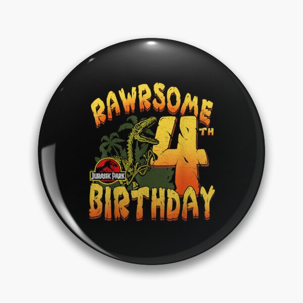 Item preview, Rawrsome 4th Birthday designed and sold by TarynAbbott.