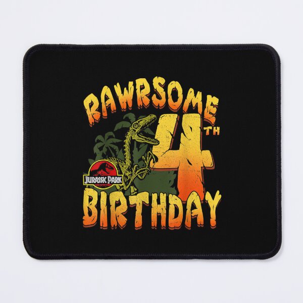 Item preview, Rawrsome 4th Birthday designed and sold by TarynAbbott.